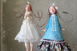 Необыкновенные авторские куклы ручной работы от Ларисы Шевелевой