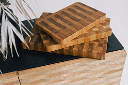 Предметы интерьера и мебель из дерева от мастерской "Doski TMV"