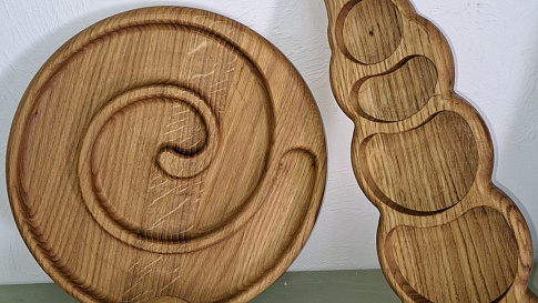 Авторская посуда из дерева от семейной мастерской «У Комара»