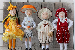 Сказочные куклы и игрушки от семейной мастерской Анастасии Ивановой