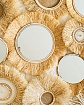 Декоративные панно и зеркала из пальмовой рафии от Жанны Ольшанниковой