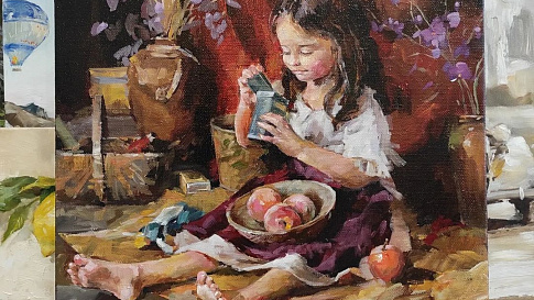 Живость и сочность красок в живописи Марии Богдан